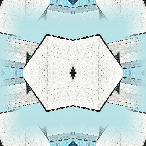 wallpaper⁶ — seamless mirror4 pattern from bauhaus