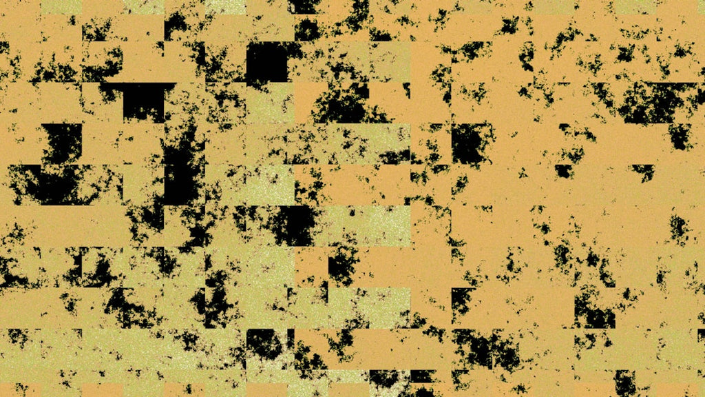 Seamless mirror wallpaper pattern — Calligraphy by wallpaper⁶ — base photo: Puff (Squares) | Blender 3D