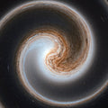 Cosmology Pinwheel wallpaper pattern