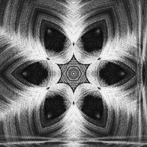Fractals Kaleidoscope wallpaper pattern