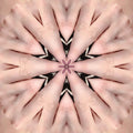 Cryptography Kaleidoscope wallpaper pattern
