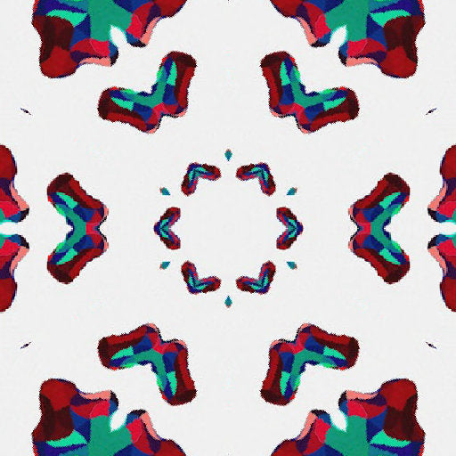 3D Kaleidoscope wallpaper pattern