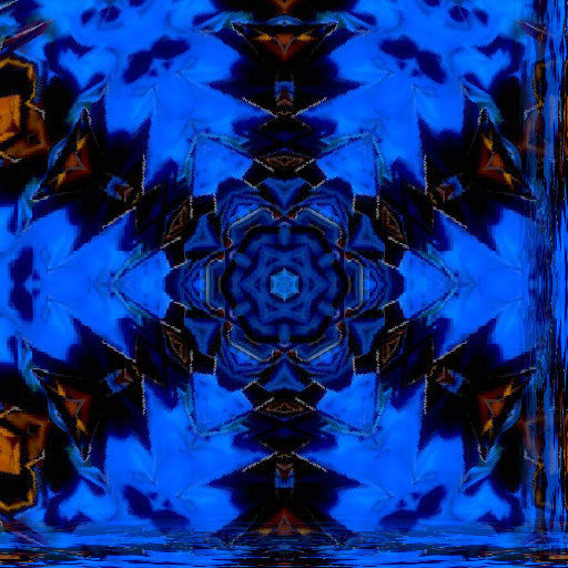 3D Kaleidoscope wallpaper pattern