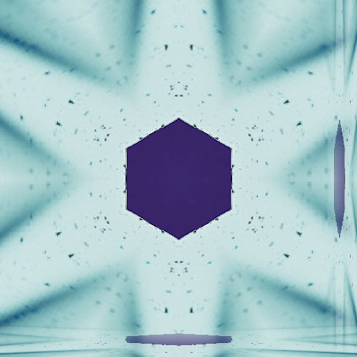 3D Kaleidoscope wallpaper pattern