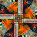 AI Art Rotation wallpaper pattern