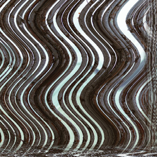 Botanics Wave wallpaper pattern