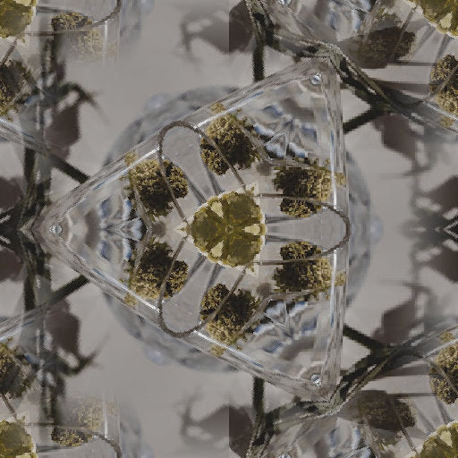 Seamless hex wallpaper pattern — Stained Glass by wallpaper⁶