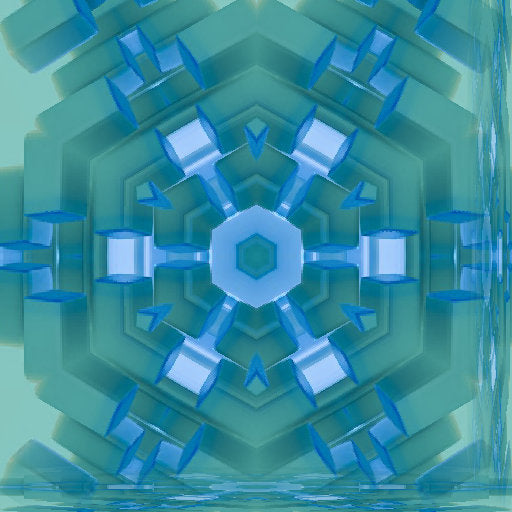3D Kaleidoscope wallpaper pattern