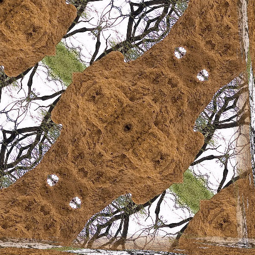 Entomology Diamond wallpaper pattern