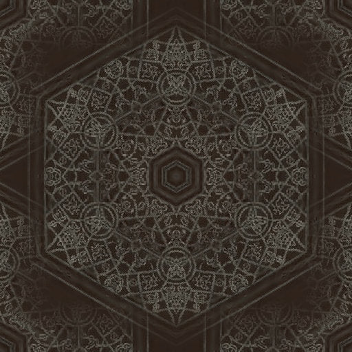 Seamless kaleidoscope wallpaper pattern — Stained Glass by wallpaper⁶