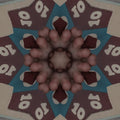Seamless kaleidoscope wallpaper pattern — Arithmetic by wallpaper⁶