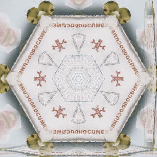 Seamless kaleidoscope wallpaper pattern — Arithmetic by wallpaper⁶