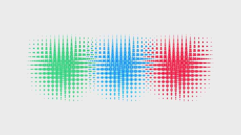 Seamless diamond wallpaper pattern — Glitch by wallpaper⁶ — base photo: Colorama | Blender 3D