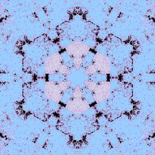 Seamless kaleidoscope wallpaper pattern — Glitch by wallpaper⁶