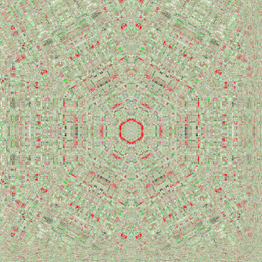 Meteorology Kaleidoscope wallpaper pattern