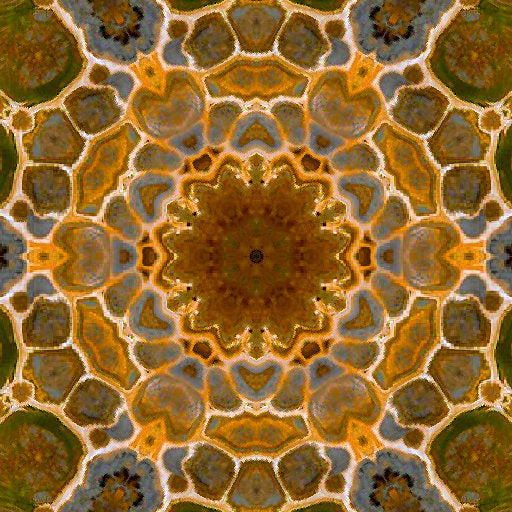 Seamless kaleidoscope wallpaper pattern — Geometry by wallpaper⁶