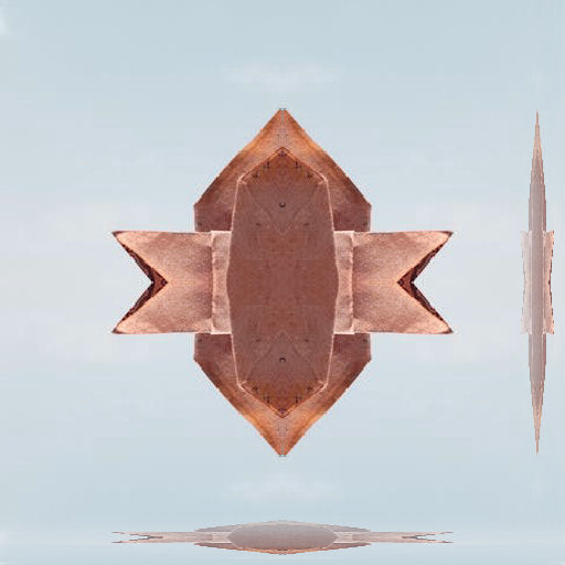 Seamless mirror wallpaper pattern — Origami by wallpaper⁶