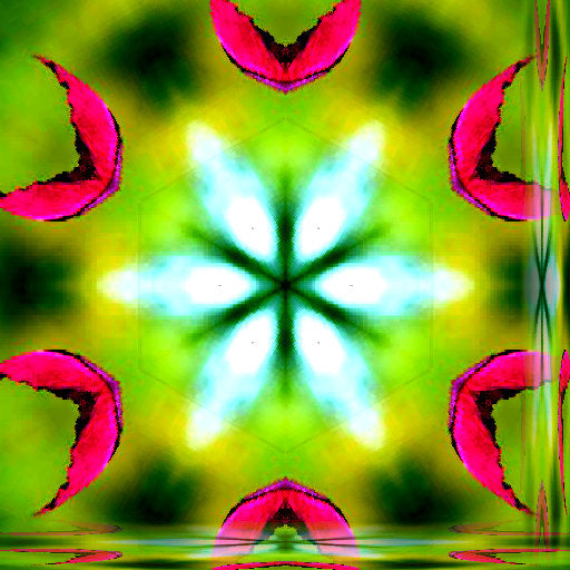 Seamless kaleidoscope wallpaper pattern — Origami by wallpaper⁶