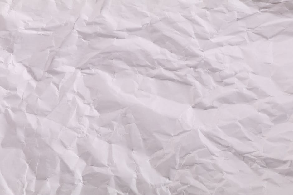 Seamless mirror wallpaper pattern — Origami by wallpaper⁶ — base photo: High-resolution image of a crumpled white paper texture, ideal for backgrounds.