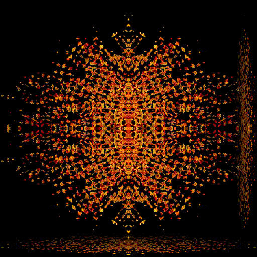 Seamless mirror wallpaper pattern — Glitch by wallpaper⁶
