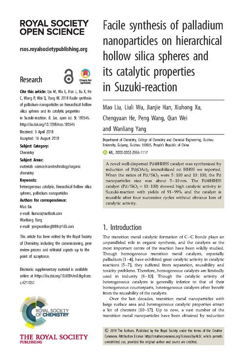 Molecular Physics Kaleidoscope wallpaper pattern — base photo: File:Facile synthesis of palladium nanoparticles on hierarchical hollow silica spheres and its catal