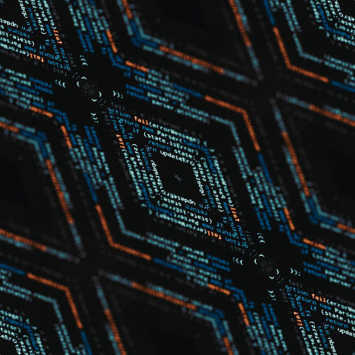 Algorithms Diamond wallpaper pattern