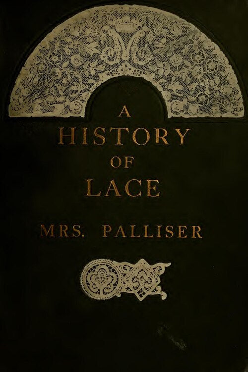 Portraits Hexagon wallpaper pattern — base photo: File:History of lace (IA historyoflac00pall).pdf