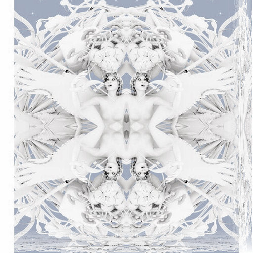 Seamless mirror wallpaper pattern — Glitch by wallpaper⁶