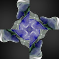 3D Rotation wallpaper pattern