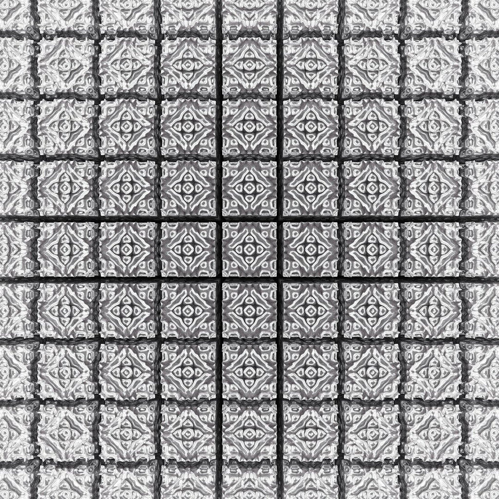A black and white Op-Art pattern with Mirror symmetry forming a rhythmic, circular vortex of interlocking geometric lines. — base photo: An intricate digital rendering of sharp black lines on a white background, featuring varying thickne