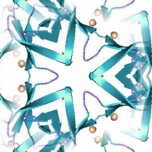 Seamless hex wallpaper pattern — Biochemistry by wallpaper⁶