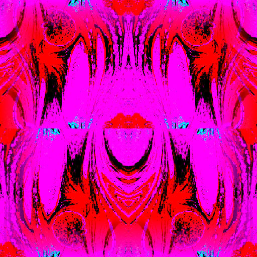 Abstract purple and red AI marbling art in a brick repeat pattern on wallpaper.