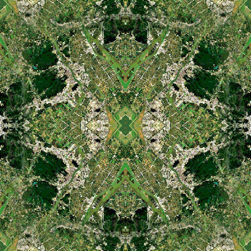 Seamless mirror wallpaper pattern — Cartography by wallpaper⁶