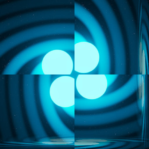 AI Art Rotation wallpaper pattern