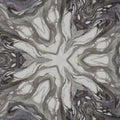 Abstract hexagonal wallpaper pattern with flowing colors, inspired by acrylic pour art.