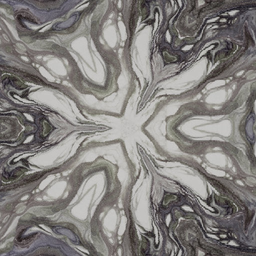 Abstract hexagonal wallpaper pattern with flowing colors, inspired by acrylic pour art.