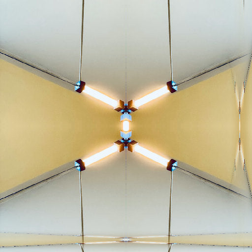 WALLPAPER⁶ — seamless mirror4 pattern from bauhaus design, Bauhaus