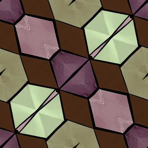 Seamless diamond wallpaper pattern — Origami by wallpaper⁶