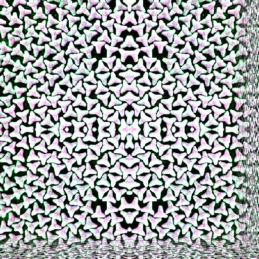 Seamless mirror wallpaper pattern — Biochemistry by wallpaper⁶