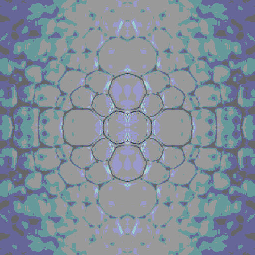Seamless mirror wallpaper pattern — Geometry by wallpaper⁶