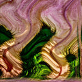 Botanics Wave wallpaper pattern