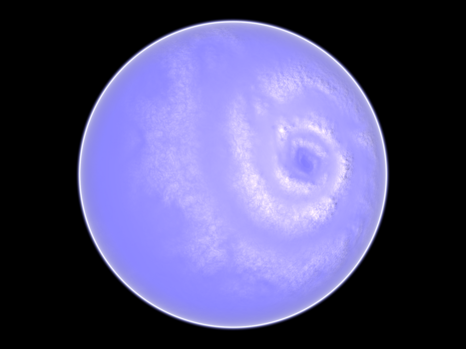 Oceanography Mirror wallpaper pattern — base photo: File:Hurricane ocean planet 1 r 1.png