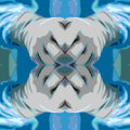Seamless mirror wallpaper pattern — Medicine by wallpaper⁶