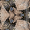 Statistics Hexagon wallpaper pattern
