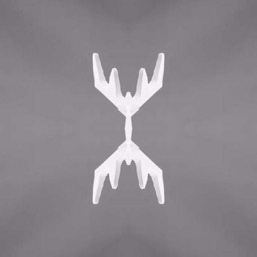 Seamless mirror wallpaper pattern — Origami by wallpaper⁶