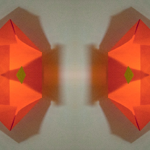 Seamless mirror wallpaper pattern — Origami by wallpaper⁶