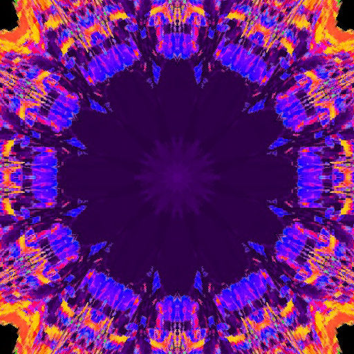 Fractals Kaleidoscope wallpaper pattern