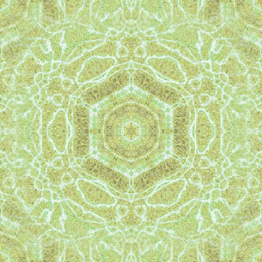 A seamless repeat pattern of 3D isometric geometric shapes in a kaleidoscope arrangement, featuring sharp angles and vibrant shading.