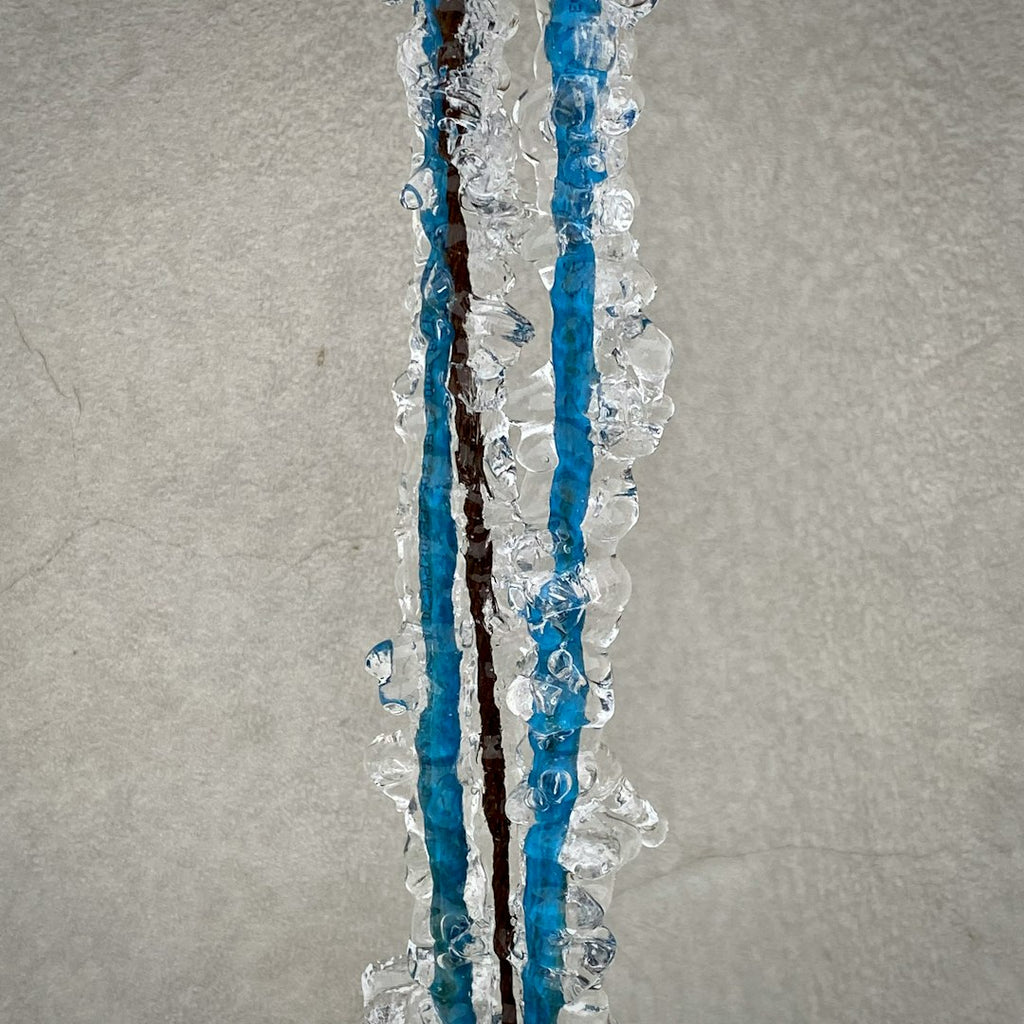 WALLPAPER⁶ — seamless mirror4 pattern from dna double helix, Biology — base photo: a fire hydrant covered in ice and water