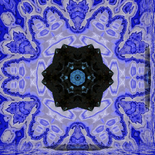 Mineralogy Kaleidoscope wallpaper pattern